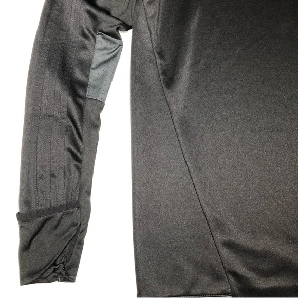 Adidas Boy’s Mock Neck Long Sleeve Climacool Shirt - Picture 3 of 9